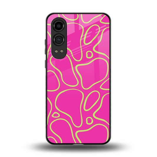 Lush Flow back phone cover | glass case for oneplus nord ce 4 lite