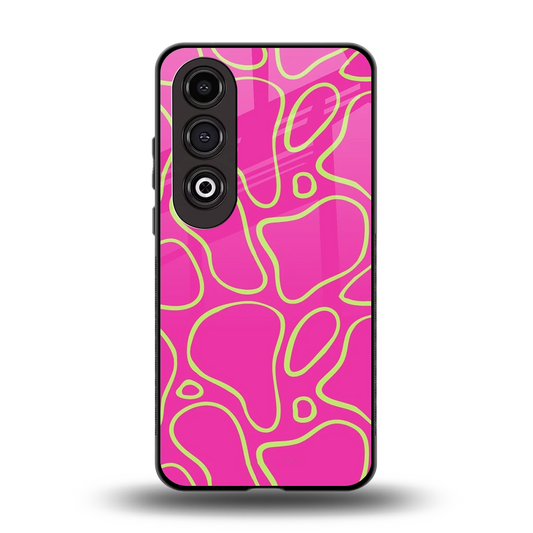 Lush Flow back phone cover | glass case for oneplus nord ce 4