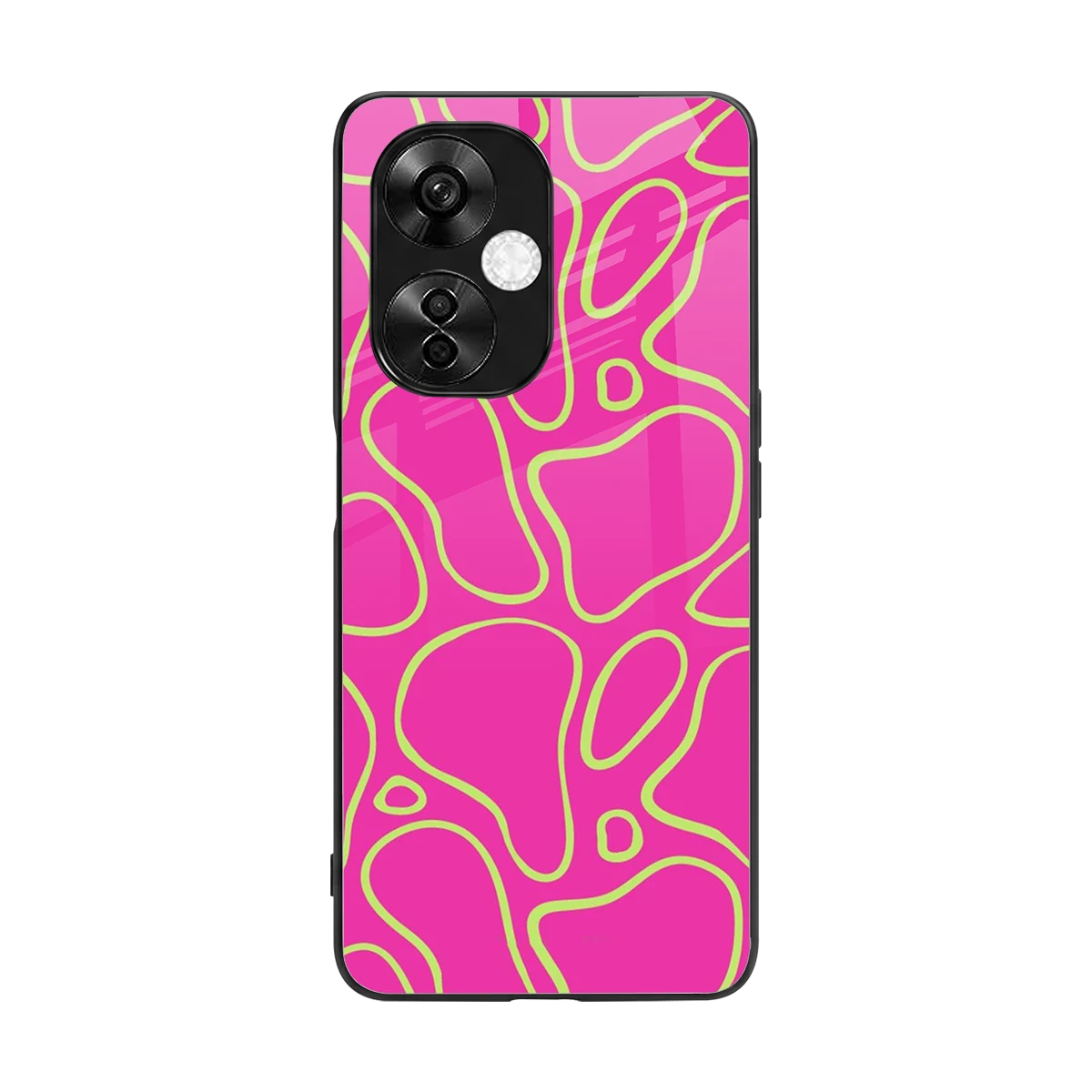 Lush Flow back phone cover | glass case for oneplus nord ce 3 lite