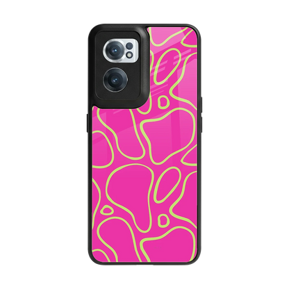 Lush Flow back phone cover | glass case for oneplus nord ce 2
