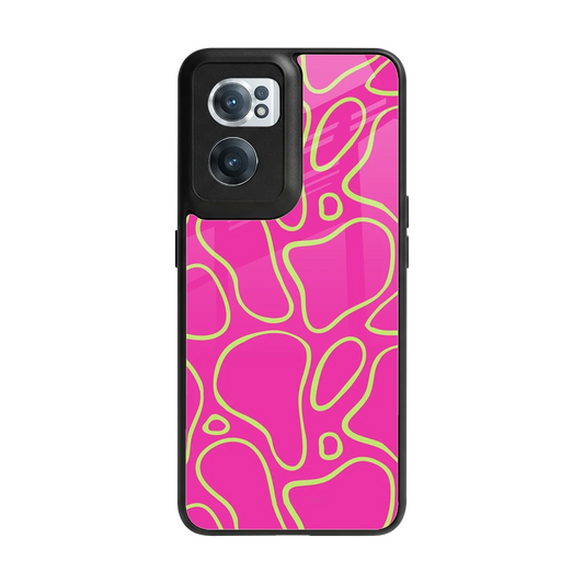 Lush Flow back phone cover | glass case for oneplus nord ce 2