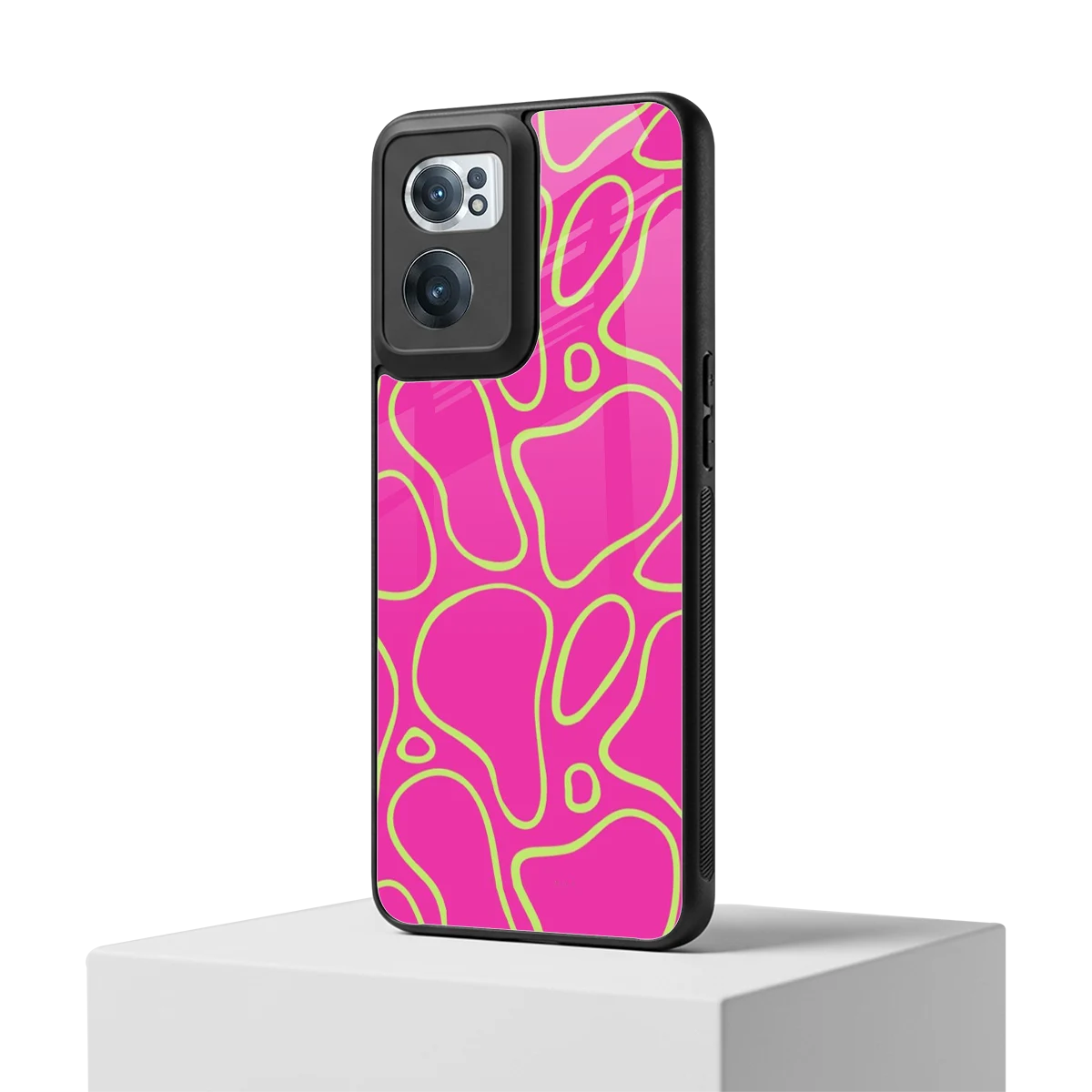 Lush Flow oneplus nord ce 2 mobile cover | shockproof glass phone case