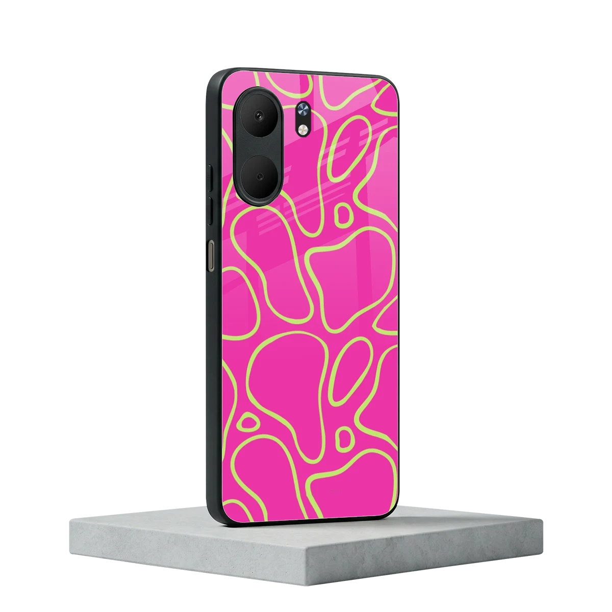Lush Flow oppo a5x 5g mobile cover | shockproof glass phone case