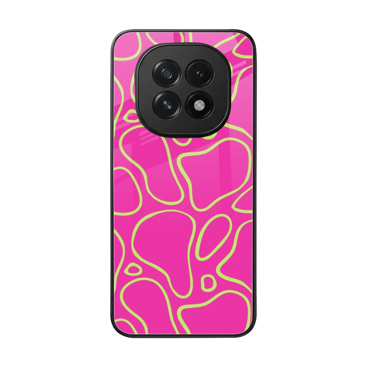 Lush Flow back phone cover | glass case for oppo f29 5g