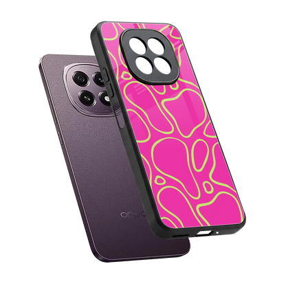 Lush Flow sleek oppo f29 5g cover with tempered glass back and TPU edges
