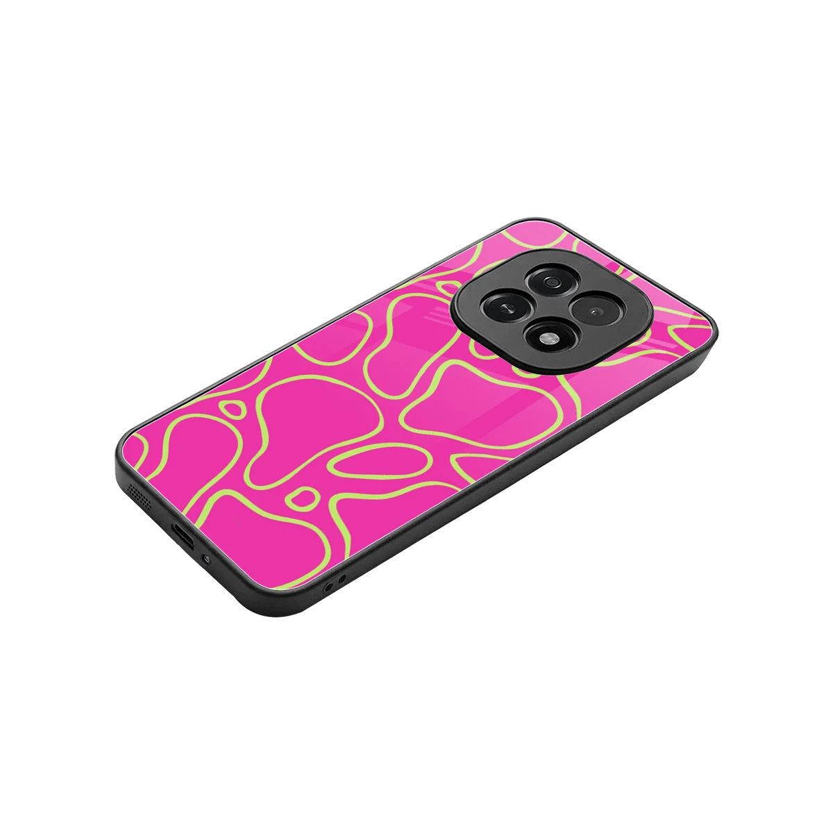 Lush Flow stylish phone case for oppo f29 5g | glossy glass and slim fit