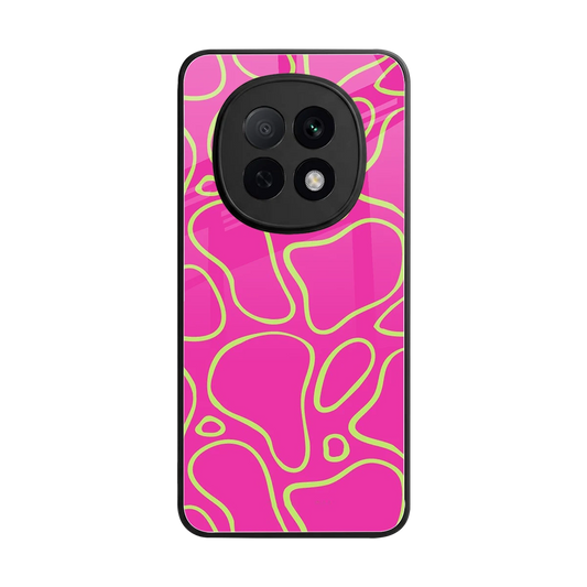 Lush Flow back phone cover | glass case for oppo f29 pro 5g