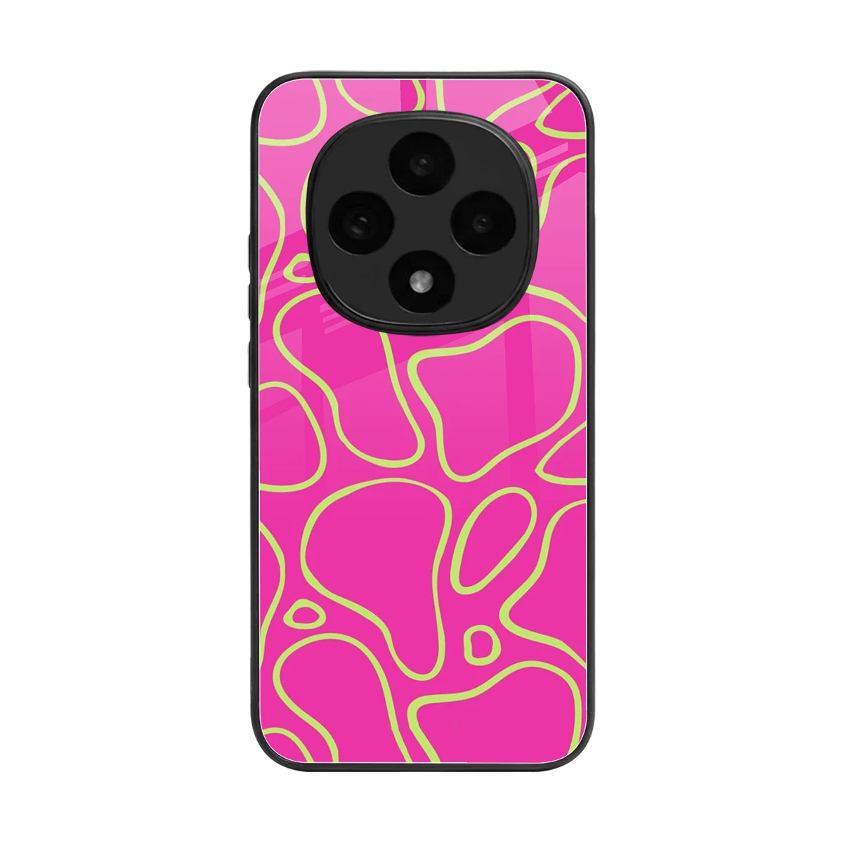 Lush Flow back phone cover | glass case for oppo f31 pro 5g