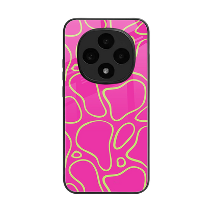 Lush Flow back phone cover | glass case for oppo f31 pro 5g