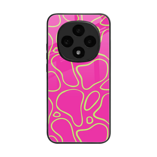 Lush Flow back phone cover | glass case for oppo f31 pro 5g