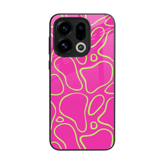 Lush Flow back phone cover | glass case for oppo find x9