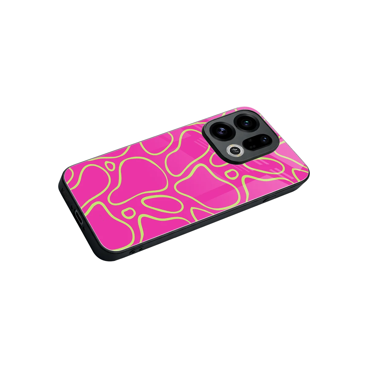 Lush Flow stylish phone case for oppo find x9 | glossy glass and slim fit