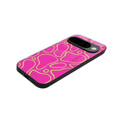 Lush Flow stylish phone case for google pixel 10 | glossy glass and slim fit