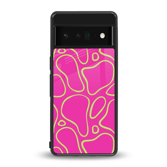 Lush Flow back phone cover | glass case for google pixel 6 pro