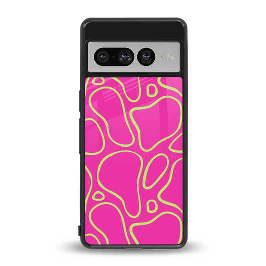 Lush Flow back phone cover | glass case for google pixel 7 pro