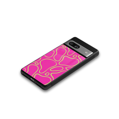 Lush Flow google pixel 7a mobile cover | shockproof glass phone case