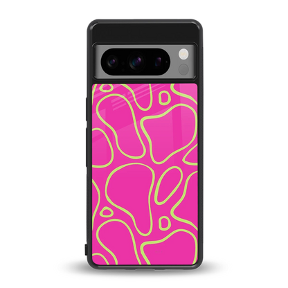 Lush Flow back phone cover | glass case for google pixel 8 pro
