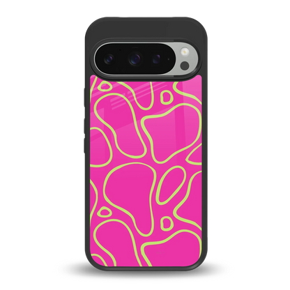 Lush Flow back phone cover | glass case for google pixel 9 pro xl