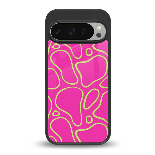 Lush Flow back phone cover | glass case for google pixel 9 pro xl