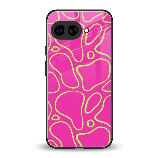 Lush Flow back phone cover | glass case for google pixel 9a