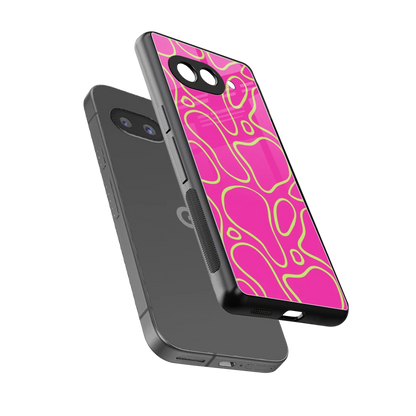 Lush Flow sleek google pixel 10a cover with tempered glass back and TPU edges