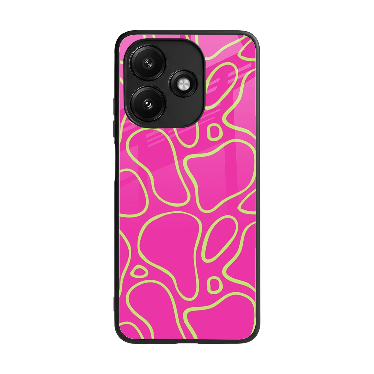 Lush Flow back phone cover | glass case for redmi 12 5g