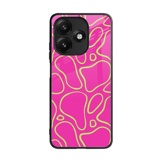 Lush Flow back phone cover | glass case for redmi 12 5g