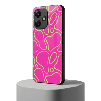 Lush Flow redmi 12 5g mobile cover | shockproof glass phone case