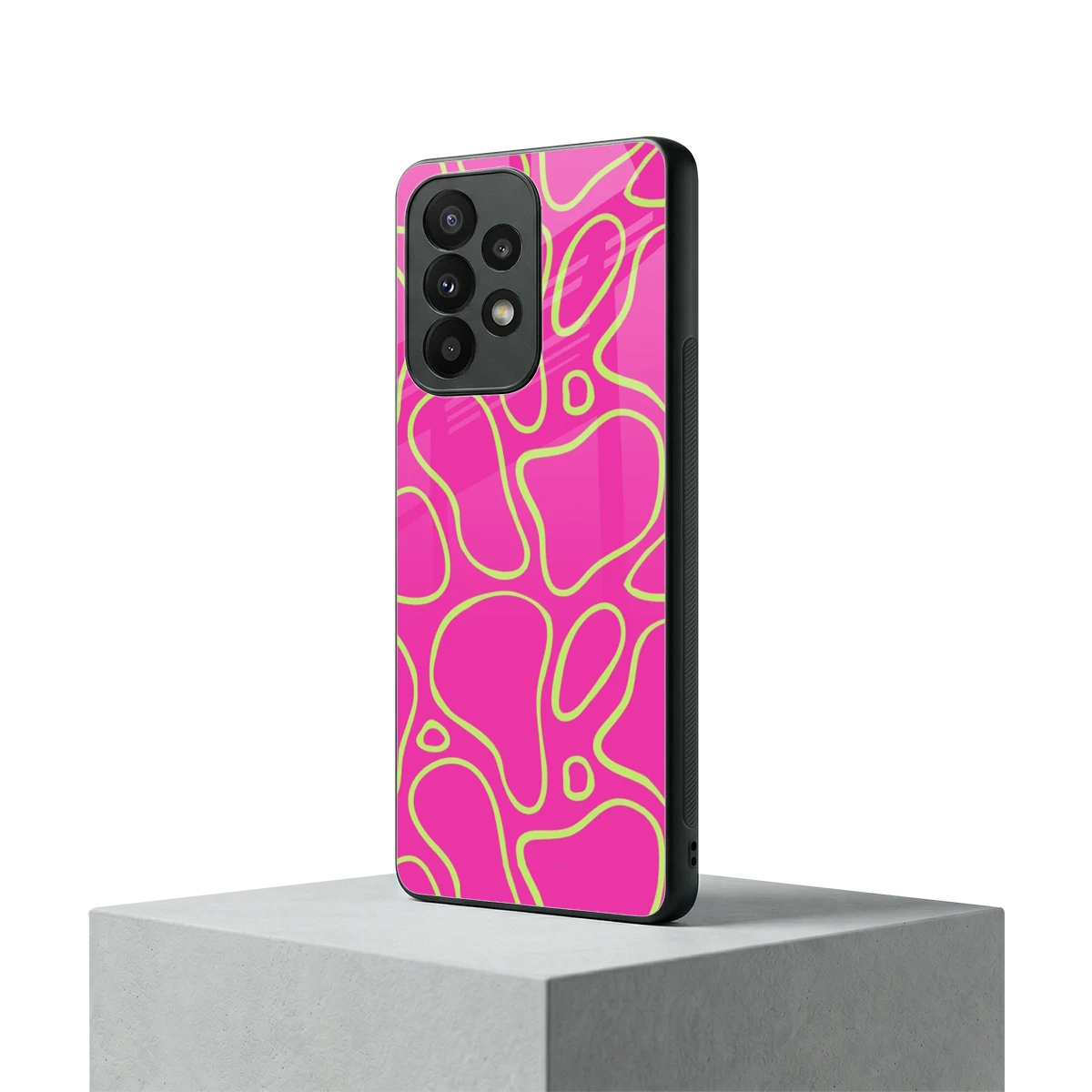 Lush Flow samsung galaxy a23 mobile cover | shockproof glass phone case
