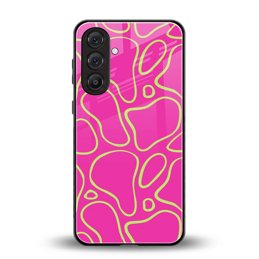 Lush Flow back phone cover | glass case for samsung galaxy m36 5g