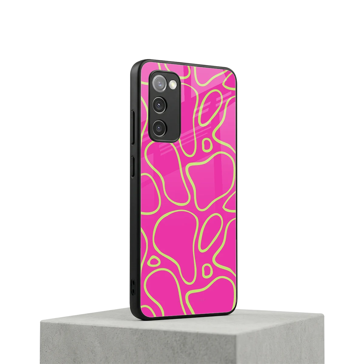 Lush Flow samsung galaxy s20 fe mobile cover | shockproof glass phone case