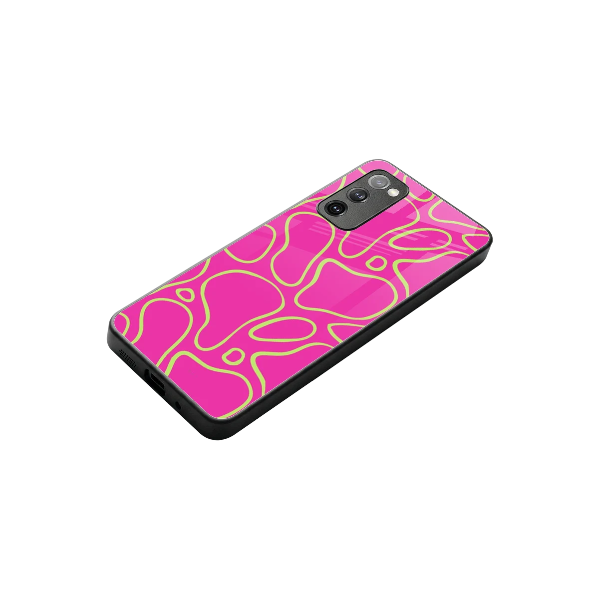 Lush Flow stylish phone case for samsung galaxy s20 fe | glossy glass and slim fit