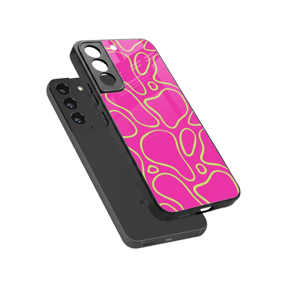 Lush Flow sleek samsung galaxy s22 cover with tempered glass back and TPU edges