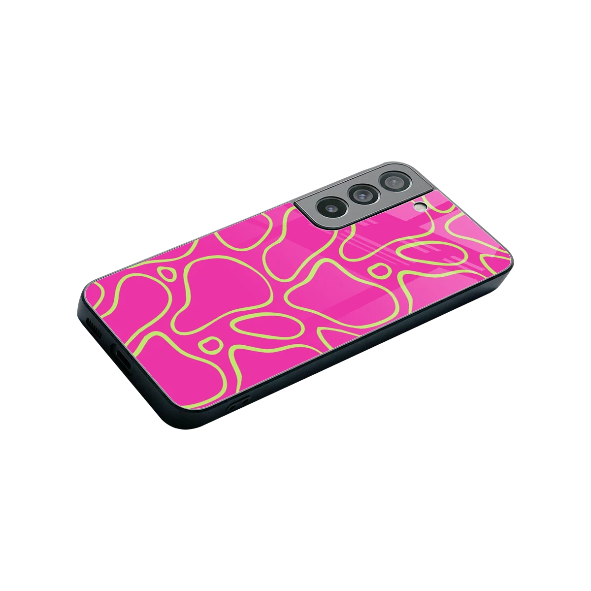 Lush Flow stylish phone case for samsung galaxy s22 | glossy glass and slim fit