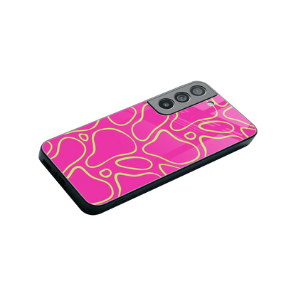 Lush Flow stylish phone case for samsung galaxy s22 | glossy glass and slim fit