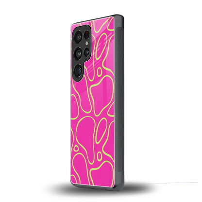 Lush Flow samsung galaxy s25 ultra mobile cover | shockproof glass phone case