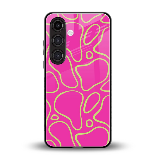 Lush Flow back phone cover | glass case for samsung galaxy s24