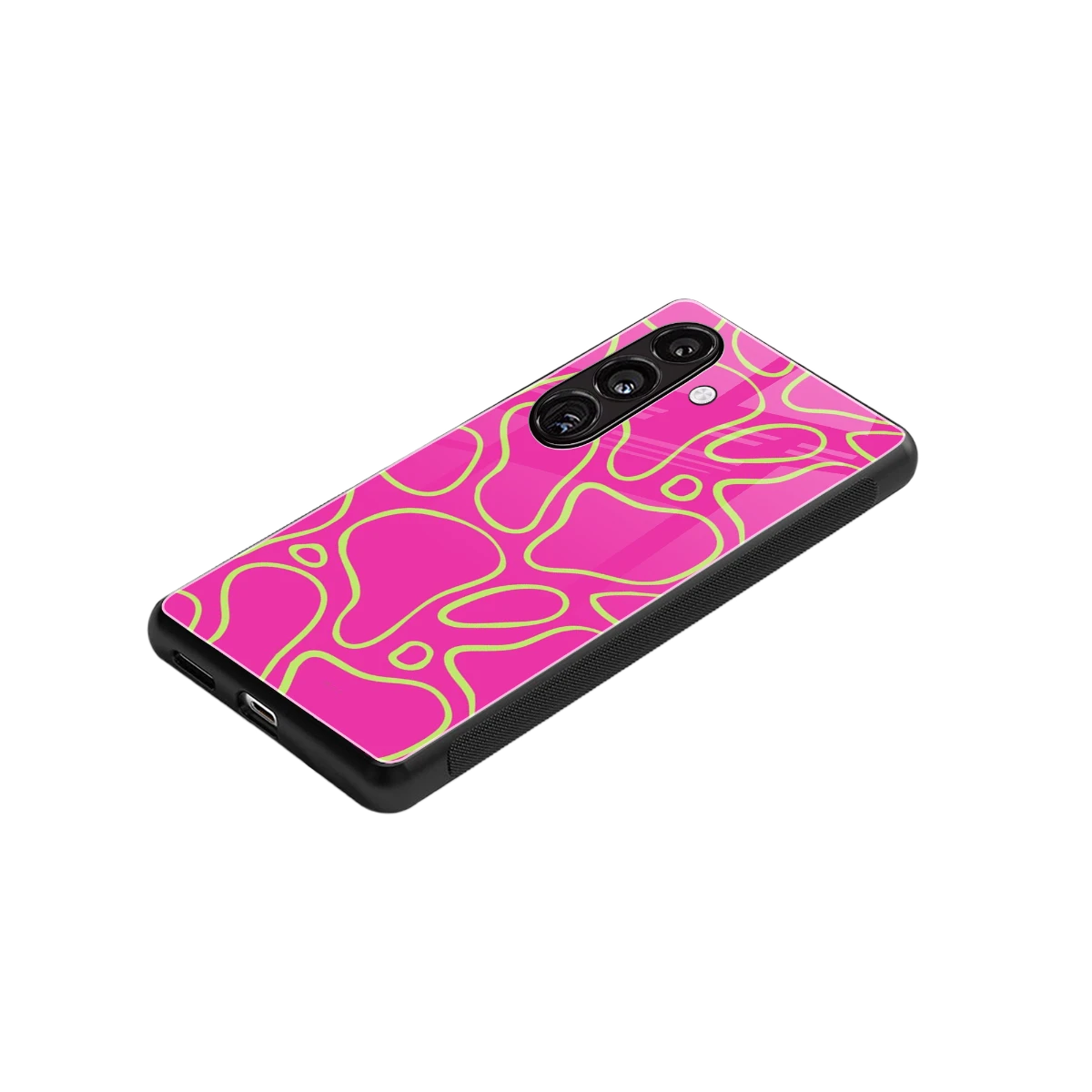 Lush Flow stylish phone case for samsung galaxy s24 | glossy glass and slim fit