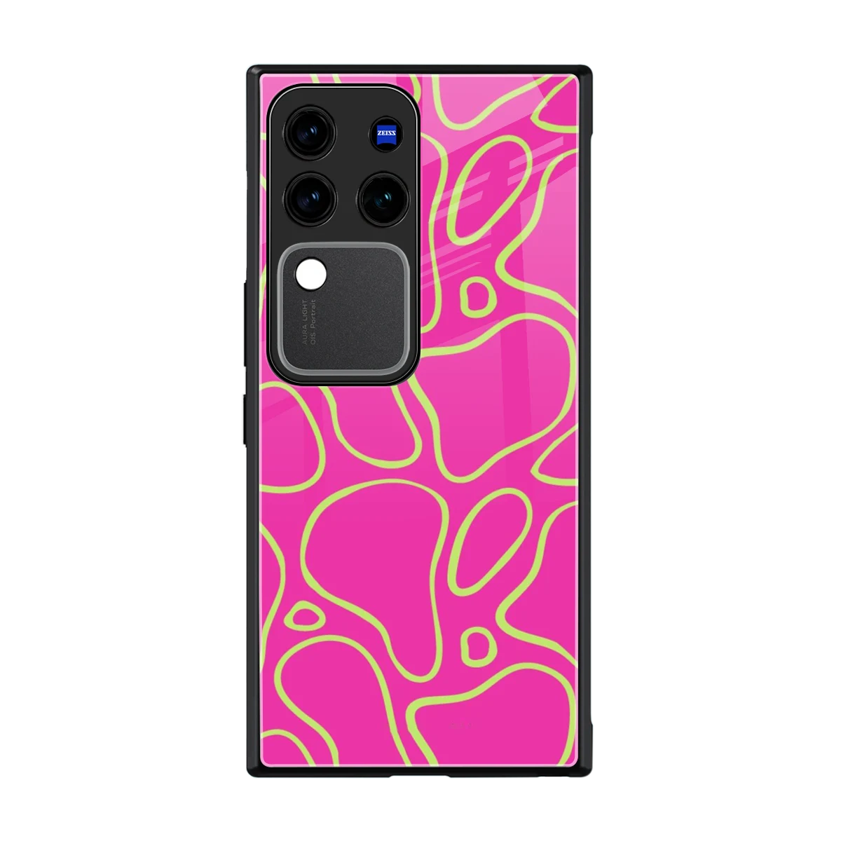 Lush Flow back phone cover | glass case forvivo v30 pro