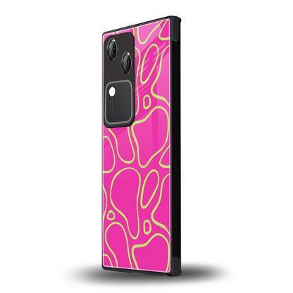 Lush Flow vivo v30 mobile cover | shockproof glass phone case