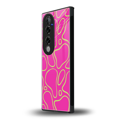 Lush Flow vivo v40 pro mobile cover | shockproof glass phone case