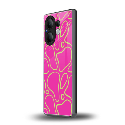 Lush Flow vivo v60 mobile cover | shockproof glass phone case