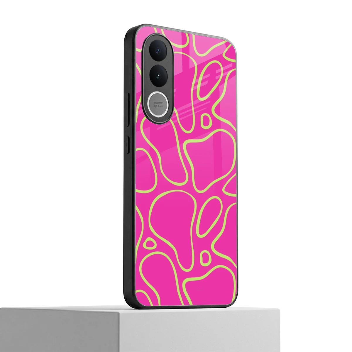 Lush Flow vivo v70 fe mobile cover | shockproof glass phone case