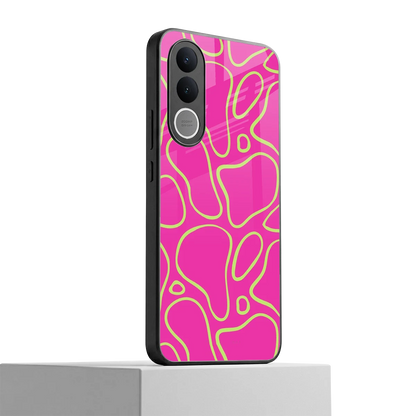 Lush Flow vivo v70 fe mobile cover | shockproof glass phone case