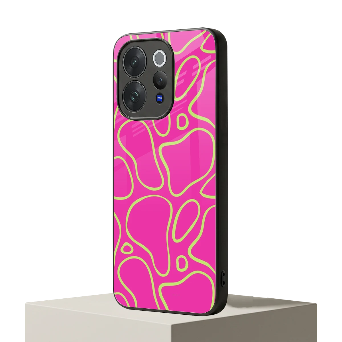 Lush Flow vivo v70 mobile cover | shockproof glass phone case
