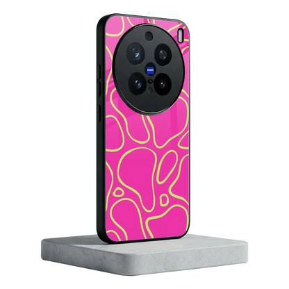 Lush Flow vivo x200 pro mobile cover | shockproof glass phone case