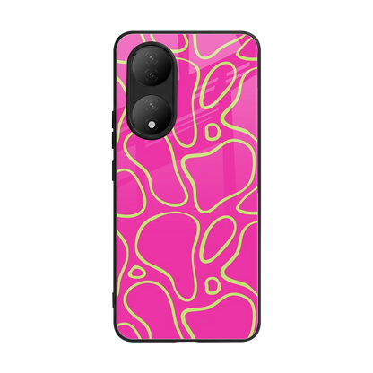 Lush Flow back phone cover | glass case for Vivo-y100