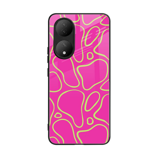 Lush Flow back phone cover | glass case for Vivo-y100