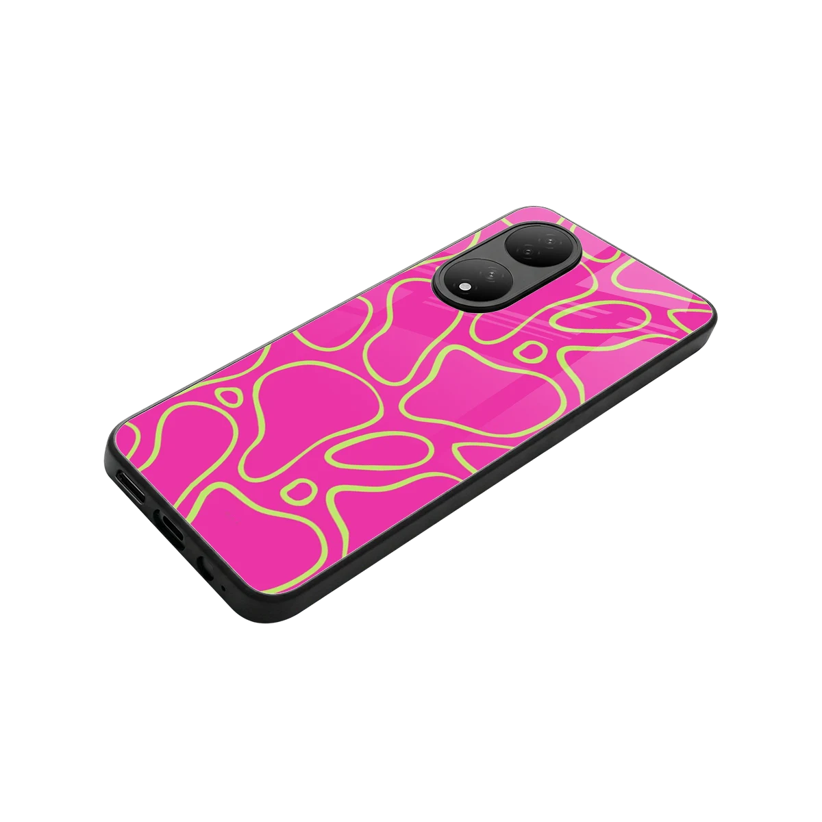 Lush Flow stylish phone case for Vivo-y100 | glossy glass and slim fit