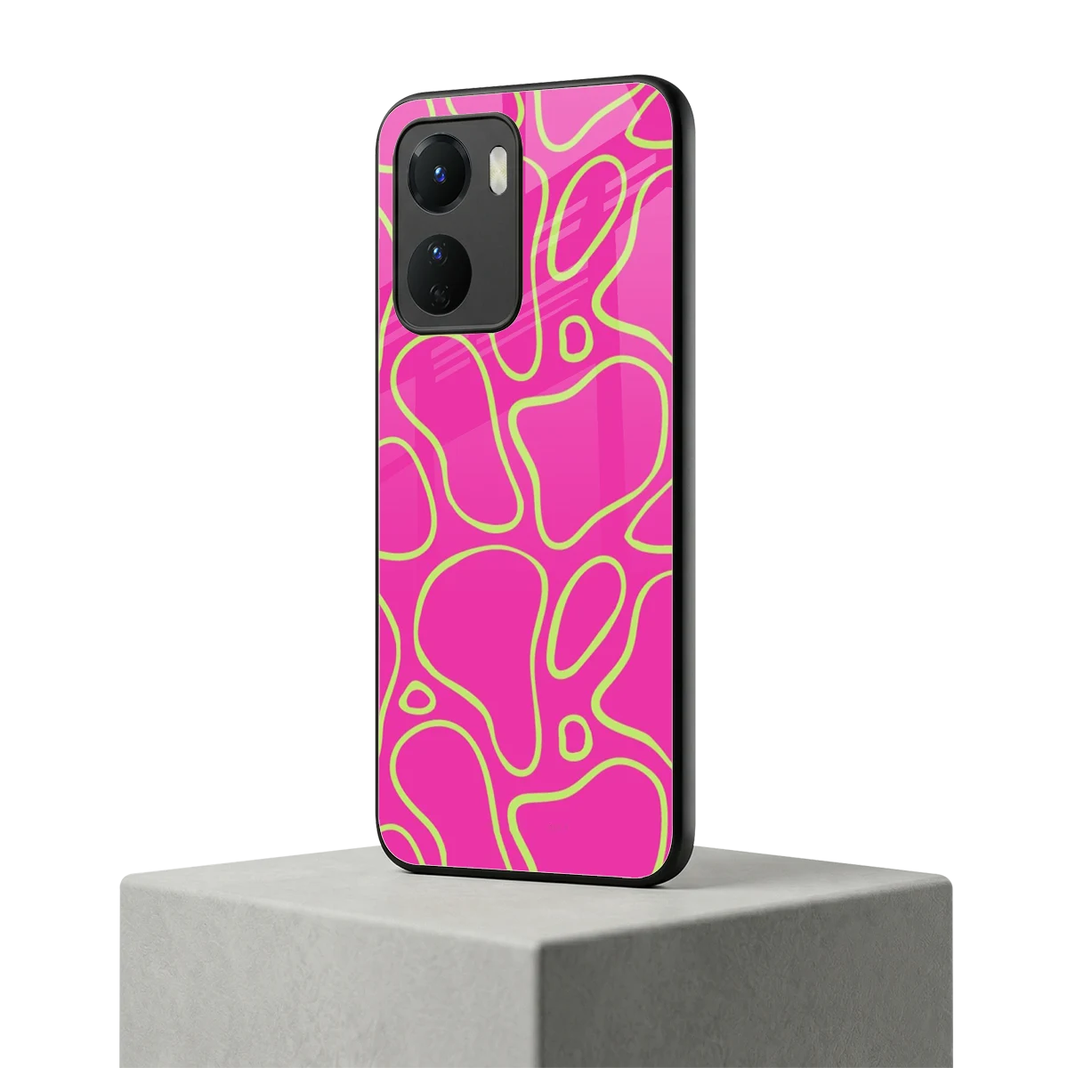 Lush Flow vivo y16 mobile cover | shockproof glass phone case